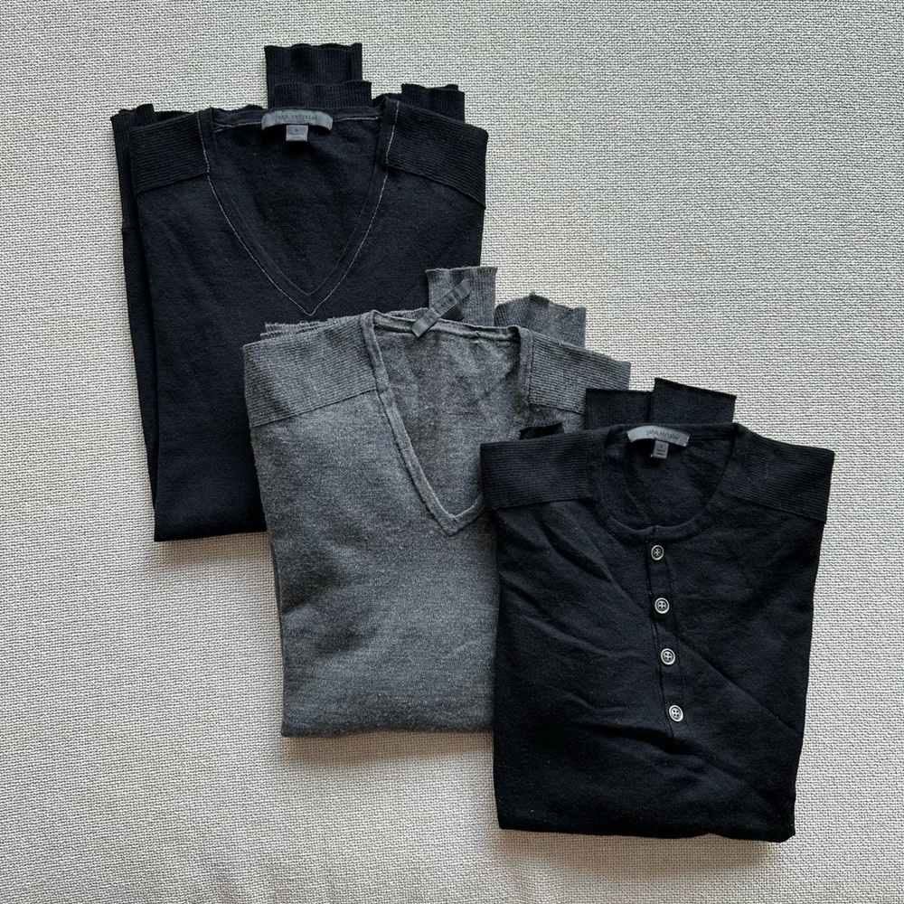 John Varvatos sweaters 3 pack